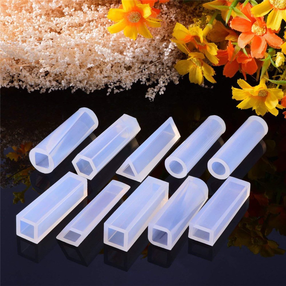 Handmade Crystal Glue Mold Set DIY Crystal Glue Jewelry Mold 159Pcs Set