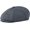 Herringbone Grey, variant on Men Wool Blend 8 Panel Newsboy Cap Herringbone Cabbie Flat Tweed Hat