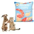 thumbnail image 3 of Juguetes chirriantes para perros, patatas fritas, bolsa de aperitivos para perros de felpa, juguete para perros, juguete chillón de felpa para perros, uso conveniente, 3 of 8