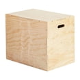 thumbnail image 1 of LOVIVER Wood Plyo Box Exercise Equipment Step up Box for Lunges Conditioning Workout 20x24x30inch, 1 of 8