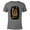 Dark Heather, variant on Lucasfilm Indiana Jones and the Temple of Doom Poster Art - Short Sleeve Blended T-Shirt for Adults - Customized-Dark Heather