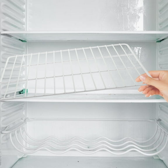 HEMOTON Replacement Shelf for Fridge Commercial Freezer Shelves White