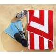 thumbnail image 6 of [4 Pack Cabana Stripe Beach Towel, (30 x 60 Inches) Oversized 100% Ring Spun Cotton Pool Towels, Highly Absorbent Quick Dry Bath Towels for Bathroom, and Swim Towel (Red), 6 of 16