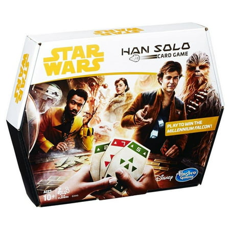 UPC 630509654079 product image for Star Wars Han Solo Card Game Fast Paced Strategy Hasbro HSBE2445 | upcitemdb.com