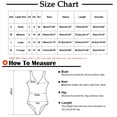 thumbnail image 3 of Fanxing Long Sleeve Bodysuit for Women Shapewear Leotards Sexy Black Bodysuit Bodycon Jumpsuits Womens Tops, 3 of 9