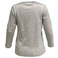 thumbnail image 3 of Navy Kids Long Sleeve Crew Neck Shirt, 4T, 1 piece, 3 of 7