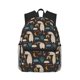 thumbnail image 1 of Easygdp Cute Alpaca Mochila Casual para Portátil, Mochila para Escuela, Viajes, Negocios, 1 of 6