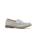 thumbnail image 3 of Hush Puppies Womens Wren Loafer Flat, Frost Grey Suede, 9 M US, 3 of 7