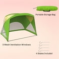 thumbnail image 3 of Beach Tent Water Resistant & Carry Bag by Wakeman Outdoors (Green), 3 of 8