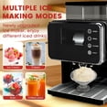 thumbnail image 5 of Slushie Machines Portable Shaved Ice Machine with Rapid Cooling and Food Grade Stainless Steel Material, Adjustable Snowflake Ice Making Speed and Cleaning Function, Ice Cream Maker for Home, 5 of 9