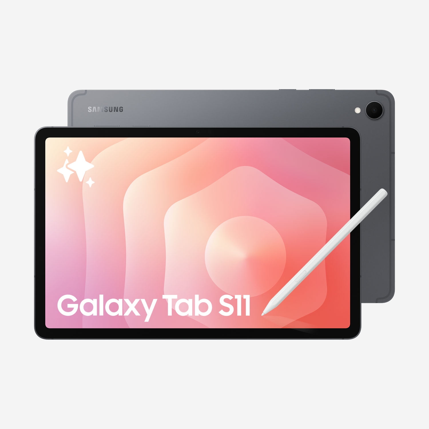 Samsung Galaxy Tab S11 11" Widescreen Tablet with S Pen, 128GB, Android 16, Gray