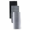 thumbnail image 1 of 3 Pack Dish Cloth Set Grey Plaid, 1 of 3