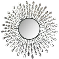 Lulu Decor 23.5" Wall Mirror, Silver