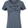 thumbnail image 3 of Instant Message - God, I Let Go. Now Do Your Thing Graphic T-shirt Dress, 3 of 6