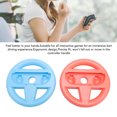 thumbnail image 4 of 2PCS Steering Wheels for 2 , Ergonomic Racing Game Controller Attachment with Improved Grip and SL SR Buttons, for Family Sports Party and Interactive Games, 4 of 7