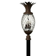 Cast Outdoor Lantern Fixture In Traditional-Glam Style 12.5 Inches Wide By 29.5 Inches High-Copper Bronze Finish-Incandescent Lamping Type Hinkley
