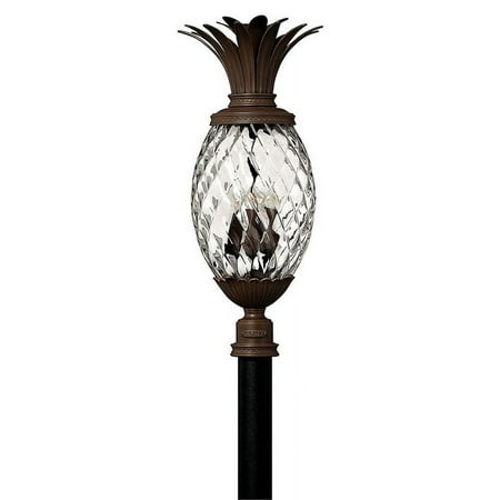 Cast Outdoor Lantern Fixture In Traditional-Glam Style 12.5 Inches Wide By 29.5 Inches High-Copper Bronze Finish-Incandescent Lamping Type Hinkley