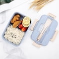 thumbnail image 3 of Jusqu'à 65 % de Réduction sur les Gadgets de Cuisine Boîte à Lunch Bento à 3 Compartiments avec Couverts pour Enfants Adultes Organisateurs et Rangements de Cuisine, 3 of 9