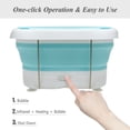 thumbnail image 5 of Gymax Foldable Foot Spa Bath Motorized Massager w/ Bubble Heat Red Light Stress Relief, 5 of 10