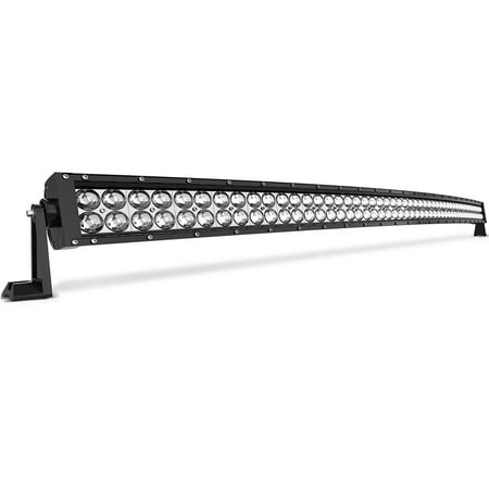 52inch 700W Curved Led Work Light Bar Flood Spot Offroad Driving for Ford Jeep,2 Years (Best Curved Led Light Bar)