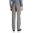 thumbnail image 2 of Haggar Men's Premium Performance Stretch Stria Plain Front Suit Separate Pant, Medium Grey, 36x30, 2 of 2