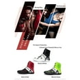 thumbnail image 4 of SKIUHS Men's High-Top Boxing Shoes - Stylish Patterned, Breathable Fabric & Microfiber with Non-Slip Sole & Ankle Support for Boxing Training & Matches, 4 of 6