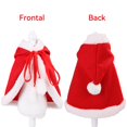 thumbnail image 4 of Ropa de Navidad para mascotas, disfraz de Cosplay, capa transformada para perros, vestido de fiesta, accesorios de decoración para cachorros y gatos, 4 of 4