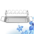 thumbnail image 2 of MasteelfCA Stainless Steel Chicken Grill Roast Chicken Tray Barbecue Drying Rack(Silver), 2 of 7
