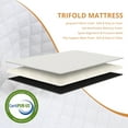 thumbnail image 4 of Simenmax Tri-Fold Memory Foam Mattress, 4 inch Single Folding Mattress, 4 of 7
