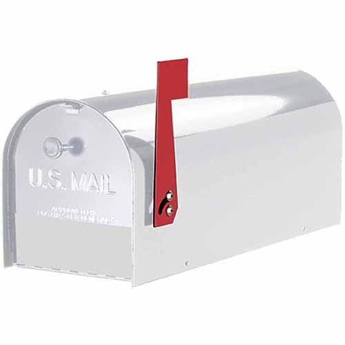 Solar Group Inc TB1W White Tuff Body Mailbox by Wood Textures Inc