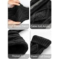 thumbnail image 4 of LAVA 2 Pairs Leg Warmers for Women Fashion Knitted Knee High Socka Winter Cable Knit Legging Boot Socks Red, 4 of 7