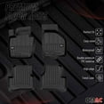 thumbnail image 5 of OMAC Premium Floor Mats for VW CC 2013-2017 All-Weather Heavy Duty 4 Pcs, 5 of 13