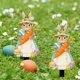 thumbnail image 5 of Easter Bunny Garden Stakes Outdoor Decorations, Easter Egg Yard Art Spring Lawn Ornaments, Dwarf Figurines Patio Decor, Holiday Party Supplies, Festive Ground Insertion Decor for Courtyard Festival, 5 of 7