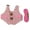 Pink, variant on SPRING PARK Rabbit Hamster Vest Harness With Leash Bunny Chest Strap Ferret Working Rope Safety Fabric for Bunny