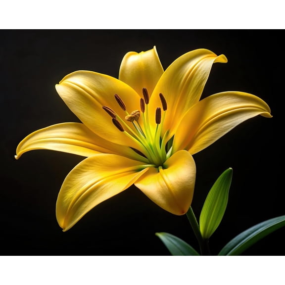 Yellow Diamond Lily Bulbs for Planting Perennial Lilium Bulbs 3 Bubs