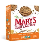 Mary's Gone Crackers Organic Super Seed Everything Crackers, 5.5 oz