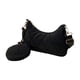 thumbnail image 1 of Bolso bandolera para mujer Bolso de media luna acolchado de hilo con bolso redondo pequeño (negro) Likrtyny Para Estrenar, 1 of 8
