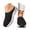 Black, variant on Women's Casual Shoes Breathable Mesh On Sneakers Lightweight Loafer Shoes For Walking Summer Comfort Half Shoes Black 39