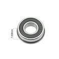 thumbnail image 3 of Unique Bargains FR8-2RS Flange Ball Bearing 1/2"x1-1/8"x5/16" Shielded Chrome Bearing 2pcs, 2, 3 of 3