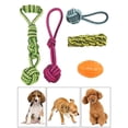 thumbnail image 4 of Mascota premium masticar cuerda nudo fuerte dentición juguetes pelota juguetes Estilo 4 Yuyangstore Nudo de cuerda de mascar, 4 of 8