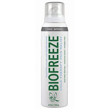 UPC 731124100153 product image for Biofreeze Pain Relief 360 Continuous Spray, 4 Ounce Tube, Colorless Formula, Pai | upcitemdb.com