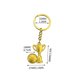 thumbnail image 2 of Llavero Trofeo de Fútbol, Colgante Todo Metálico, Recuerdo de Coleccionismo Deportivo de Fútbol 2026, Duradero, Diseño, Regalo, Ligero, Uso Versátil, 2 of 5