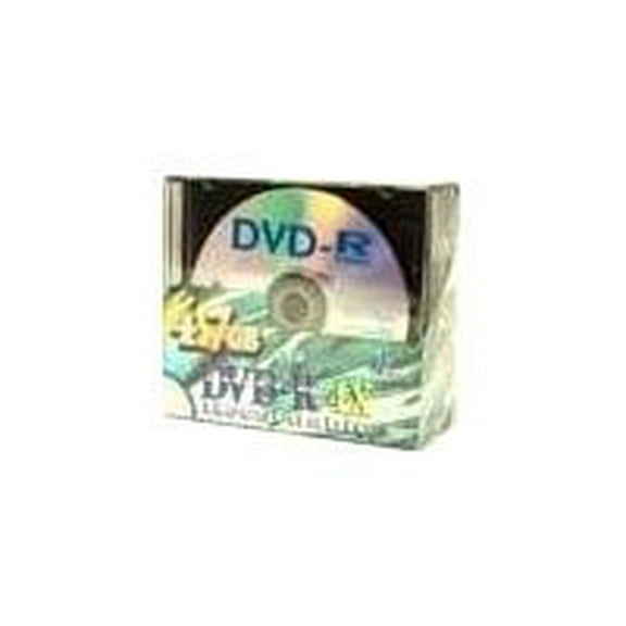 KHypermedia - 10 x DVD-R - 4.7 GB 4x - slim jewel case