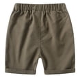 thumbnail image 3 of MDUKONU Toddler Boys Cargo Shorts Adjustable Waist Baggy Fit Cool Casual Shorts Football Workout Clothes for Kids Size: 12-18 Months Army Green, 3 of 6