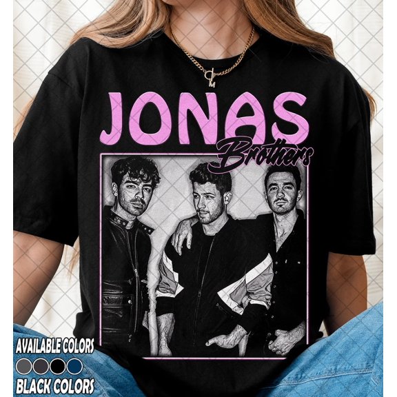 Limited Jonas Brothers T-Shirt, Jonas Brothers Graphic Tee T-Shirt, Gift For Women and Man Unisex T-Shirt