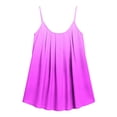 thumbnail image 6 of SwiftWear Women's Plus Size Camisole Spaghetti Strap Tank Top Pleated Loose Scoop Neck Gradient Summer Tunic Top for Casual Daily Wear, 6 of 6