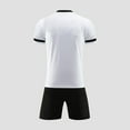 thumbnail image 4 of Boys 2 Pack Soccer Set Football Team T-shirt Shorts Short Sleeved Practice Outfits Practice Sports Clothes Suit, 4 of 4