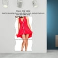 thumbnail image 4 of 6Pcs Waves Shape Wall Mirror Sticker Decorate Home Bathroom with Free Combination, 4 of 8