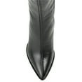 thumbnail image 4 of Journee Signature Womens Genuine Leather Laila Wide Calf Almond Toe Inside Zip Knee High Boots, 4 of 8