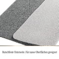 thumbnail image 3 of Alfombrilla de Ducha Antideslizante, Alfombrilla de baño de Seguridad Suave y cómoda con Orificios de Drenaje, Alfombrillas de Ducha de Masaje de Lufa de PVC para áreas húmedas, Secado rápido Gris,, 3 of 8